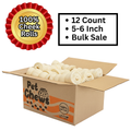 Mega Thick Cheek Rolls (5-6") - Bulk| 12 Count | 100% beef
