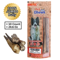 12" JUMBO Bully Sticks - 70g Each | Heavy Duty Chews (10 Pack)