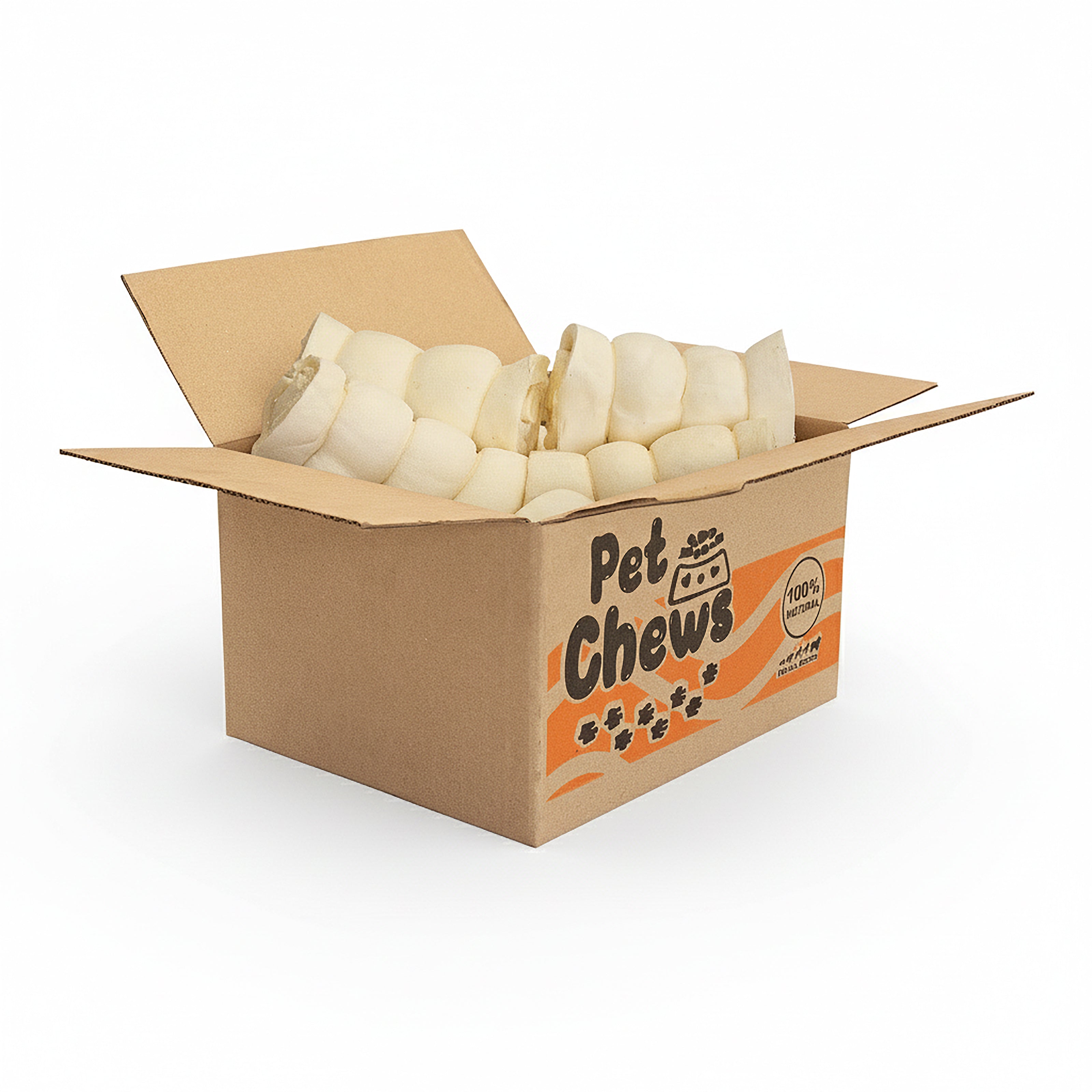 Mega Thick Cheek Rolls (5-6") - Bulk| 12 Count | 100% beef