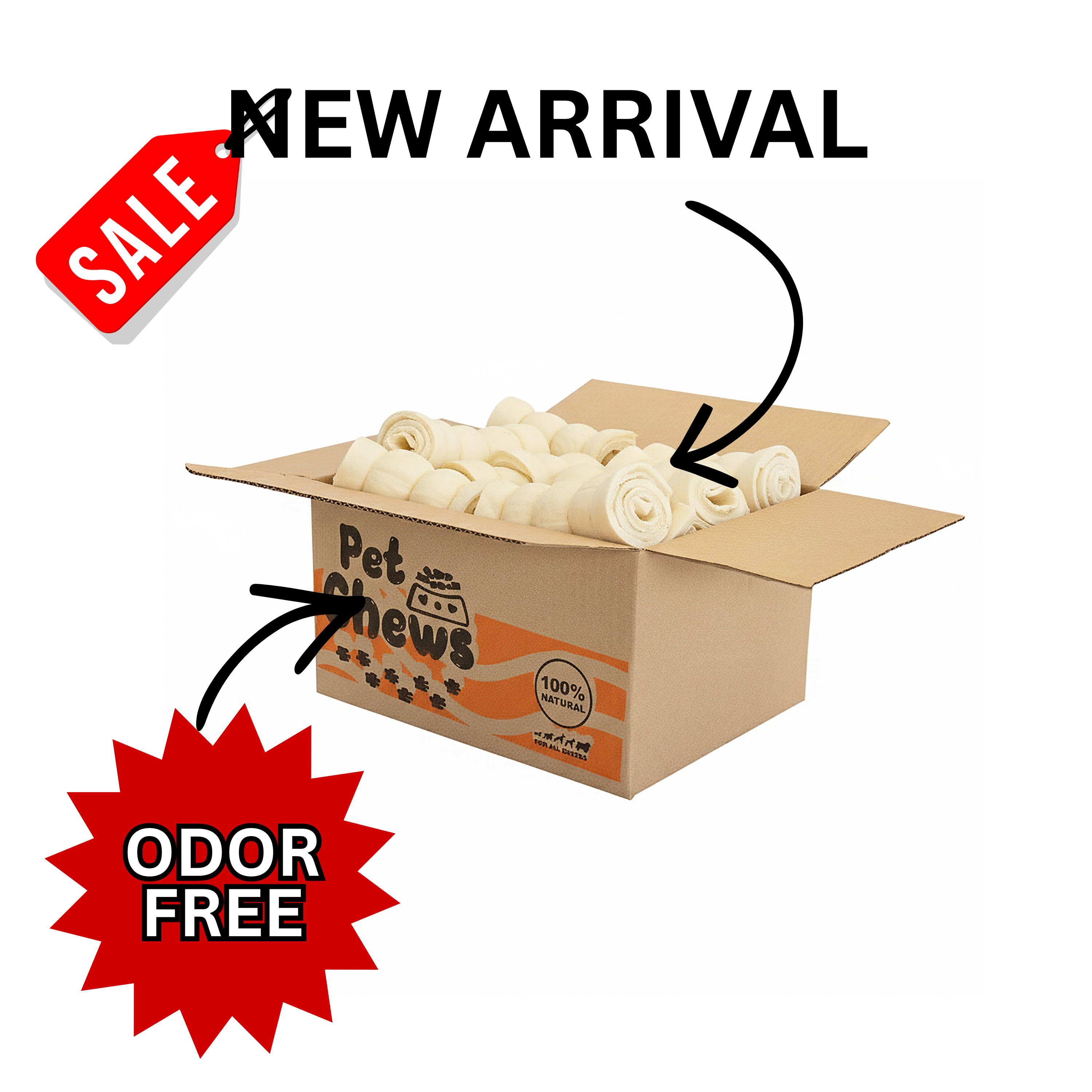 Mega Thick Cheek Rolls (5-6") - Bulk| 12 Count | 100% beef